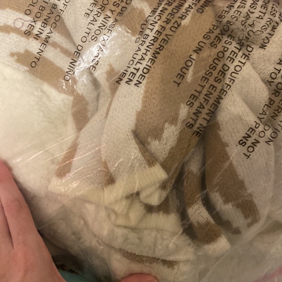 NWT Sherpa lined cardigan - Picture 3 of 3